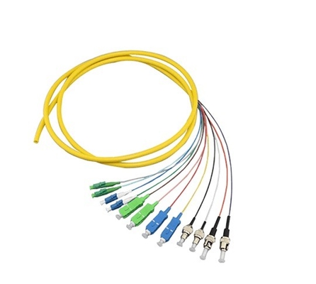 SC UPC Μονότυπο 1.5M Simplex Fiber Optic Pigtail για ευρύ εύρος θερμοκρασιών -40-70°C
