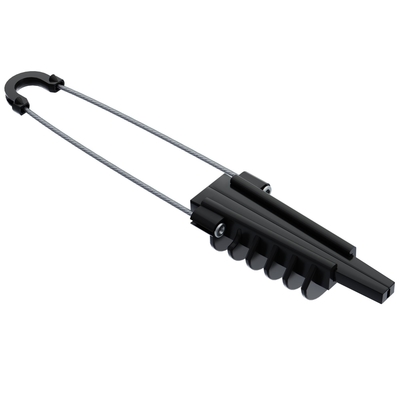 FTTH Fiber Optic Drop Cable Tension Clamp Κανονικός ή μη κανονικός Bluetooth δικτύου