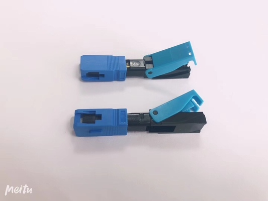 FTTH SC APC SC UPC Γρήγορος σύνδεσμος συναρμολόγησης πεδίου για δίκτυο FTTH FTTB FTTX 3 φορές