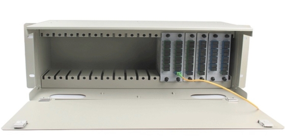 Τηλεπικοινωνίες 19" Φυτικό οπτικό ράφι Mount Splitter Cabinet LGX Type Chassis