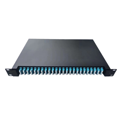 260*200*60 mm FTTH Διανομικό Σύστημα Φυτικών ινών 1U 96 Core LC SC Rack Mounted MPO MTP Fiber Optic Patch Panel ODF