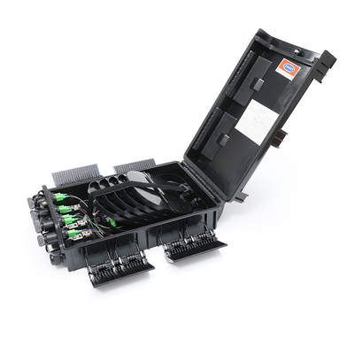 PC ABS υλικό 8 πυρήνας οπτικών ινών τερματικό CTO/NAP διανομή κουτί με PLC Splitter 1x8