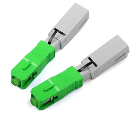 Συγκρότημα FTTH SC APC Fast Connector για εγκατάσταση πεδίου οπτικών ινών με χαμηλή απώλεια σήματος