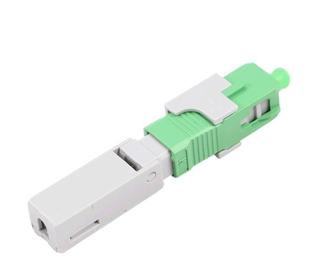 Συγκρότημα FTTH SC APC Fast Connector για εγκατάσταση πεδίου οπτικών ινών με χαμηλή απώλεια σήματος