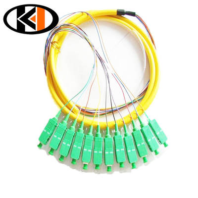 1.5m SC/UPC ή SC/APC μονοπυρήνα οπτικής ινών με απώλεια εισαγωγής ≤0,3dB