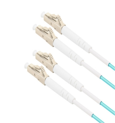 Τηλεπικοινωνιακή σύνδεση SC LC UPC προς LC UPC OM4 SR Duplex Fiber Optic Patch Cord