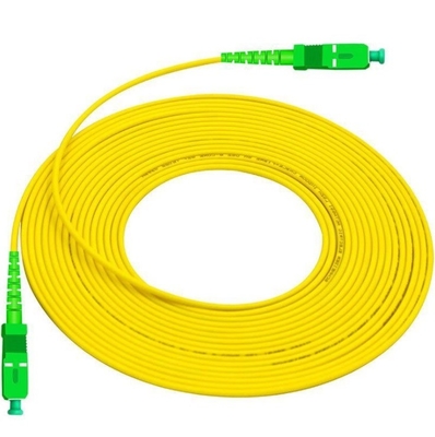 Τηλεπικοινωνιακές ίνες τύπου SM LSZH 2mm Patch Cord με χαμηλή απώλεια και επιλογές μήκους