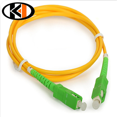 Τηλεπικοινωνιακές ίνες τύπου SM LSZH 2mm Patch Cord με χαμηλή απώλεια και επιλογές μήκους