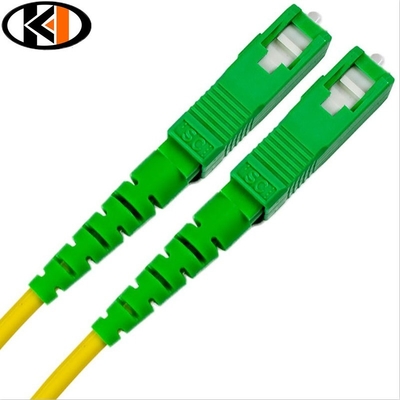 Τηλεπικοινωνιακές ίνες τύπου SM LSZH 2mm Patch Cord με χαμηλή απώλεια και επιλογές μήκους