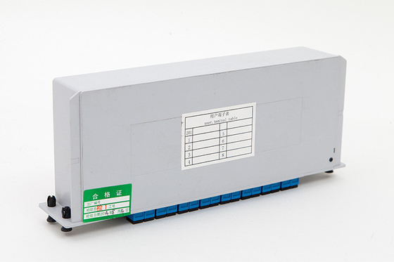 1*16 1*32 SC Connector LGX PLC Cassette PLC Splitter Τύπος ινών G657 ή προσαρμοσμένο 3 φορές