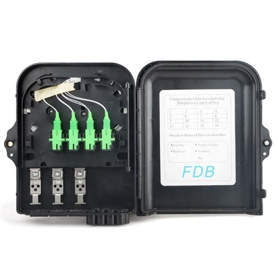 FTTH Waterproof 8core Nap ftth FDB κουτί διανομής ινών για απρόσκοπτη επικοινωνία