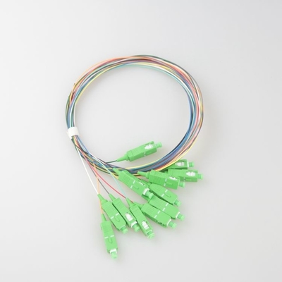 ST UPC σε ST UPC Μονότυπο PVC 3.0mm LSZH Fiber Optic Patch Cord για υψηλό εύρος ζώνης