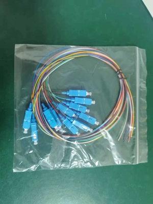 SC UPC Μονότυπο 1.5M Simplex Fiber Optic Pigtail για ευρύ εύρος θερμοκρασιών -40-70°C