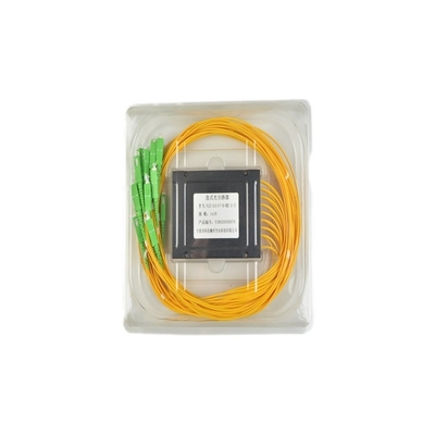 EPON GPON Φύλλα οπτικής ABS Box Τύπος PLC Splitter Optico Splitter 1x8 Κατευθυντικότητα dB ≥55