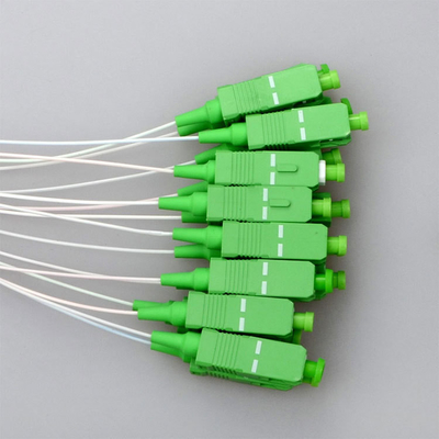 EPON GPON Φύλλα οπτικής ABS Box Τύπος PLC Splitter Optico Splitter 1x8 Κατευθυντικότητα dB ≥55