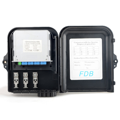 Τηλεπικοινωνίες 8-Port FTTX εξωτερικό LGX Fiber Optic Splitter Distribution Box