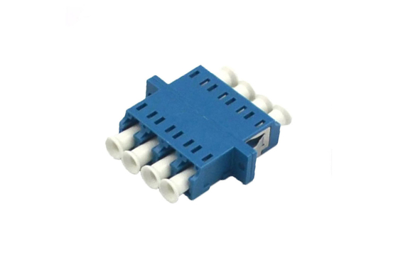 FTTH Fiber Optic Adapter LC Quad Flange Coupler 4 LC για 40 έως 85 Temp συμβατότητα