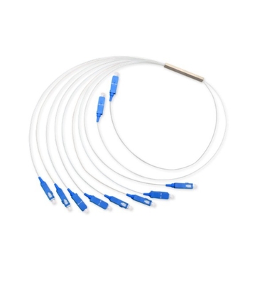 Μίνι τύπου PLC Splitter 2x8 SC-UPC για G657 τύπου ινών σε οπτικά συστήματα ινών