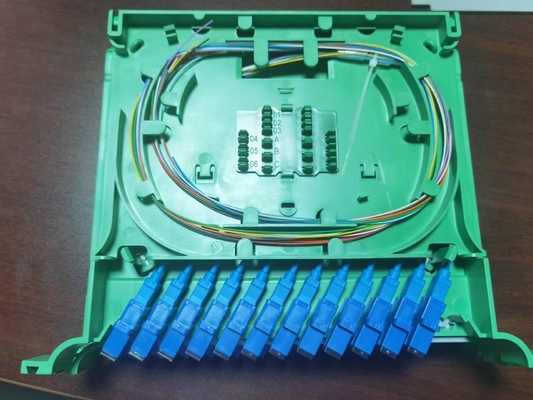 12 πυρήνες μικρός δίσκος σύνδεσης για FTTX ODB NAP FTTH πλαστικό καλώδιο σύνδεσης οπτικών ινών