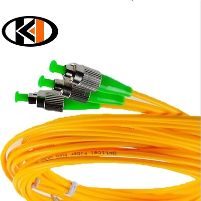SC FC ST LC UPC Fiber Optic Patch Cord 3.0mm Simplex OM3 OM4 LC για εξοπλισμό τηλεπικοινωνιών