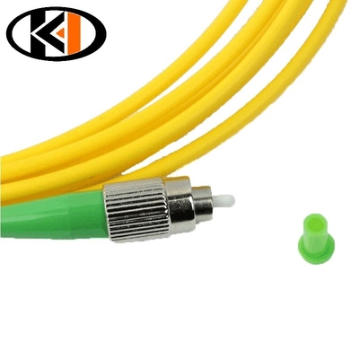 SC FC ST LC UPC Fiber Optic Patch Cord 3.0mm Simplex OM3 OM4 LC για εξοπλισμό τηλεπικοινωνιών