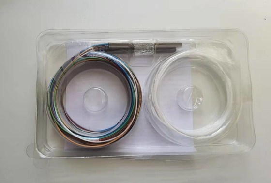 1M/1.5M G657A Fiber PLC Fiber Optic Splitter με λειτουργικό μήκος κύματος 1260-1650nm