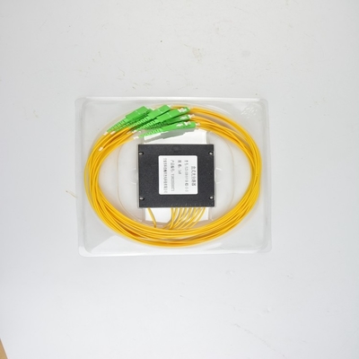 1260-1650nm 1*2 1*4 1*8 1*16 1*32 1*64 FTTH οπτική ίνα PLC Splitter Cassette Type SC Συνδέσεις