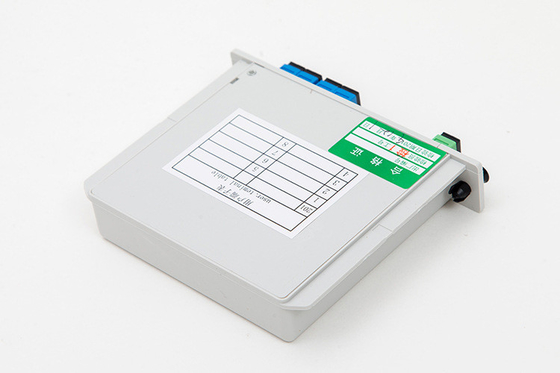 3G Network PLC Splitter 1x4 SC UPC με λειτουργικό μήκος κύματος 1260-1650nm σε FTTH Box