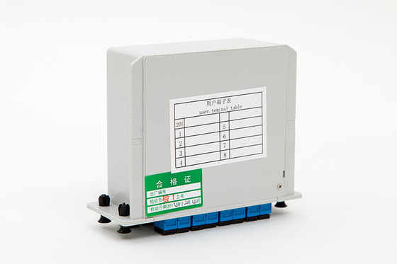 Διαχωριστής PLC μετάδοσης σήματος ινών 1x16 LGX SC APC UPC για λύση εξοικονόμησης χώρου