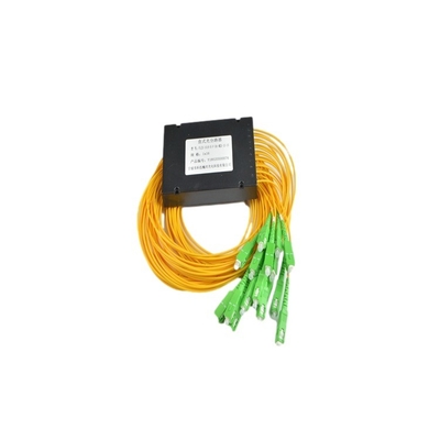 3- Δικτυακό PLC διαχωριστικό οπτικών ινών 1x4 2x8 16x32 ABS Box Module Passive Optical Connector