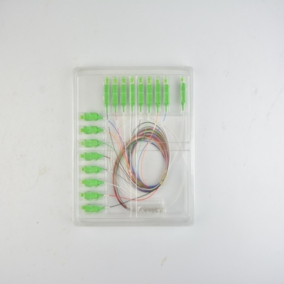 4G δίκτυο συμβατό 1 16 Splitter Micro PLC Splitter SC/UPC με ≤10,7dB απώλεια εισαγωγής