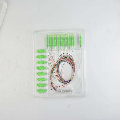4G δίκτυο συμβατό 1 16 Splitter Micro PLC Splitter SC/UPC με ≤10,7dB απώλεια εισαγωγής