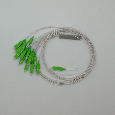 4G δίκτυο συμβατό 1 16 Splitter Micro PLC Splitter SC/UPC με ≤10,7dB απώλεια εισαγωγής