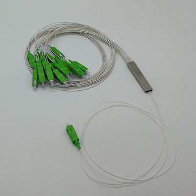 4G δίκτυο συμβατό 1 16 Splitter Micro PLC Splitter SC/UPC με ≤10,7dB απώλεια εισαγωγής