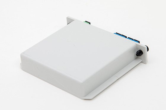 1*4 Οπτική ίνα πράσινη SC APC σε SC UPC Splitter για Huawei μήκος κύματος 1260-1650nm