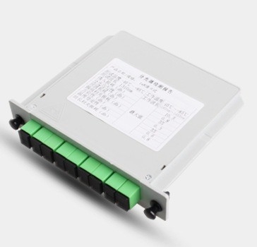 Τηλεπικοινωνίες FAT και FTD FTTH Fiber Splitter με WDM Cassette Type PLC Splitter 1x8 SC APC