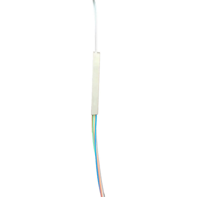 FTTX ODB NAP FTTH 2*8 Χάλυβα σωλήνα PLC διαχωριστή χωρίς σύνδεσμο Υψηλής αντοχής νήμα