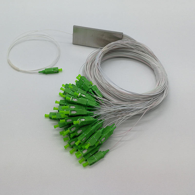 1x2 1x8 2x8 1x24 1x32 1x48 1x64 Μίνι οπτικός διαχωριστής Sc Apc Connector PLC Fiber Splitter