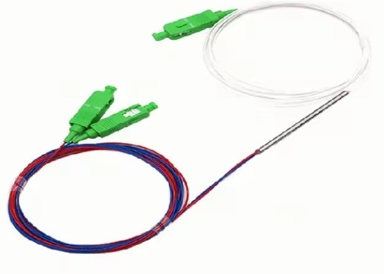 3 Υψηλής ισχύος PER ER 28dB 1x2 1 2 Μίνι PM FBT Δορυφόρος διαίρεσης οπτικών ινών με τύπο ινών G657A
