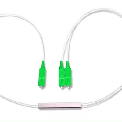Πιστοποιημένο από την ANATEL 1x8 SC/APC Micro Mini Block Steel Tube FTTH PLC Splitter και 3 Times