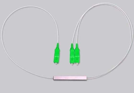 Πιστοποιημένο από την ANATEL 1x8 SC/APC Micro Mini Block Steel Tube FTTH PLC Splitter και 3 Times