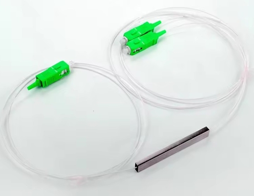Πιστοποιημένο από την ANATEL 1x8 SC/APC Micro Mini Block Steel Tube FTTH PLC Splitter και 3 Times