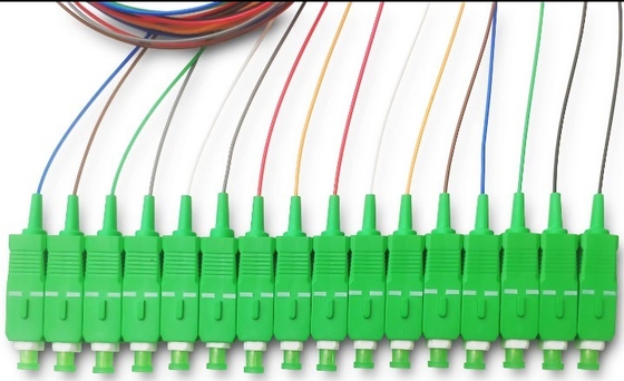 FTTH Micro Steel Tube Type 1x16 SC APC Fiber Optic Plc Splitter για FAT και FTD