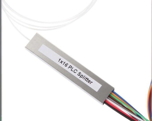 1260-1650nm Λειτουργικό μήκος κύματος 2x16 PLC γυμνό τύπου διαχωριστικό ινών για την αγορά κλεισίματος